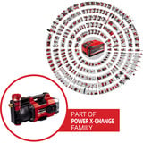 EINHELL Akku-Gartenpumpe AQUINNA 36/38 F LED, 36Volt (2x18V) rot/schwarz, ohne Akku und Ladegerät