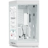 HYTE Y70 Touch Snow White  , Tower-Gehäuse weiß, Tempered Glass x 2