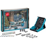 Hazet Adventskalender Santa Tools 2021, Werkzeug-Set blau/schwarz, 28-teilig, 1/4"