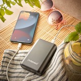 Intenso Powerbank A10000 anthrazit, 10.000 mAh, PD, Quick Charge