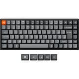 Keychron K2 Max, Gaming-Tastatur schwarz/grau, DE-Layout, Keychron Super Brown, Aluminiumrahmen, RGB
