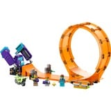 LEGO 60338 City Stuntz Schimpansen-Stuntlooping, Konstruktionsspielzeug Action-Spielzeug mit Rampe, Stunt-Motorrad und 3 Minifiguren