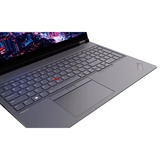 Lenovo ThinkPad P16 G2 (21FA000JGE), Notebook grau/schwarz, Intel® Core™ i9-13980HX, Intel® Arc™ Pro A30M, 64 GB DDR5, 2 TB (2 TB SSD), Windows 11 Pro 64-Bit
