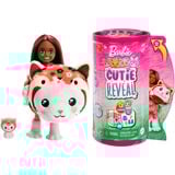Mattel Barbie Cutie Reveal Chelsea Costume Cuties Serie - Kitty Red Panda, Puppe 