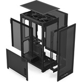 NZXT H2 Flow , Tower-Gehäuse schwarz, Tempered Glass