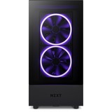 NZXT H5 Elite All Black, Tower-Gehäuse schwarz, Tempered Glass