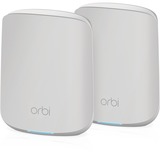 Netgear Orbi RBK352 WiF-6, Mesh Router weiß/silber, 1x Router, 1x Satellit