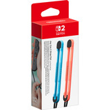 Nintendo Joy-Con 2-Handgelenksschlaufen-Paar hellblau / hellrot, für Nintendo Switch 2