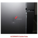 SAMSUNG RL38C7B5BB1/EG Bespoke, Kühl-/Gefrierkombination edelstahl (dunkel), AI Energy Mode, Metal Cooling, Cool Select+