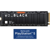 WD Black SN850 NVMe SSD 1 TB schwarz, PCIe 4.0 x4, NVMe, M.2 2280, Kühlkörper