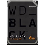 WD WD6003FZBX 6 TB Generalüberholt, Festplatte SATA 6 Gb/s, 3,5", WD Black