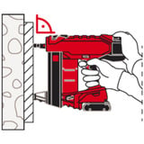 fischer Akku-Bolzenschubgerät FXC85 Solo, XL-Boxx, Nagler rot/schwarz, ohne Akku und Ladegerät
