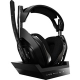 ASTRO Gaming A50 (2019) + Basis Station, Gaming-Headset schwarz/silber, für PS4