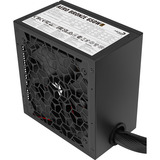 Aerocool B509A Flow-G-BK-v1, mit Netzteil Aero 650, Tower-Gehäuse schwarz, Tempered Glass