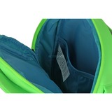 Affenzahn Großer Freund Frosch Neon, Rucksack grün/hellgrün