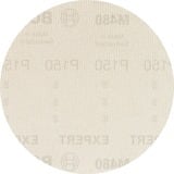 Bosch Professional Expert M480 Netzstruktur-Schleifblatt Ø 125mm, K150 50 Stück, für Exzenterschleifer