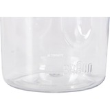 Braun MultiQuick 5 Vario Fit Blend & Go Sportflasche, Aufsatz schwarz/transparent, für Stabmixer MultiQuick 5 Vario Fit