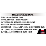 COBI M1A2 SEPv3 Abrams, Konstruktionsspielzeug 