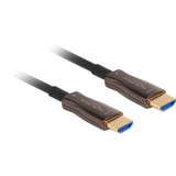 DeLOCK Aktives Optisches HDMI Kabel 8k 60Hz schwarz, 20 Meter