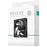 DeepCool FD12 V2, Gehäuselüfter schwarz, 120 mm