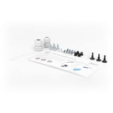 Digitus LWL Spleißbox, 1HE, bestückt, 6x LC DX, OM3 