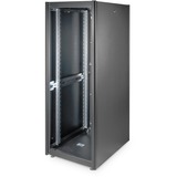 Digitus Netzwerkschrank Dynamic Basic Serie - 600x800 mm (BxT), IT-Schrank schwarz, 32 Höheneinheiten