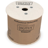 Digitus Professional Cat.6a U/FTP Verlegekabel simplex, Eca blau, 500 Meter Trommel