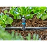 GARDENA Micro-Drip-System T-Stück für Sprühdüsen/Endtropfer, 4,6mm (3/16"), Verbindung dunkelgrau, 5 Stück, Modell 2023