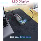 ICY BOX IB-HUB1450-C31, USB-Hub anthrazit