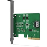 Icy Dock MB408A5 "EXLink" MCIO 4i (SFF-TA-1016) zu PCIe 5.0 x4 Adapter, Schnittstellenkarte 