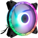 Inter-Tech Argus RS-071 RGB 120x120x25, Gehäuselüfter schwarz