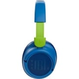 JBL JR460 NC, Headset blau, Bluetooth, Klinke, USB-C