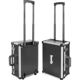 KWB Werkzeugkoffer Grundausstattung, 175-teilig, Werkzeug-Set schwarz/aluminium, Trolley-Aluminiumkoffer