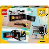 LEGO 31147 Creator 3-in-1 Retro Kamera, Konstruktionsspielzeug 
