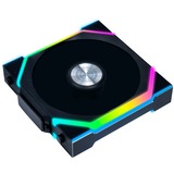 Lian Li UNI FAN SL120 Wireless, Gehäuselüfter schwarz, Reverse, 124.5 mm