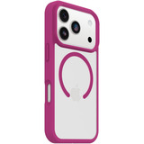 Otterbox React, Handyhülle transparent/pink, iPhone 17 Pro, MagSafe