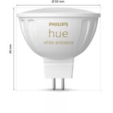 Philips HUE White Ambiance MR16 Smarter Spot Einzelpack 400 lm, LED-Lampe 