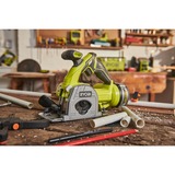 Ryobi ONE+ Akku-Tauchsäge R18MMS-0, 18Volt, Handkreissäge grün/schwarz, ohne Akku und Ladegerät