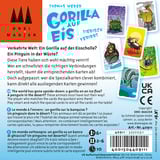 Schmidt Spiele Drei Magier: Gorilla auf Eis, Kartenspiel 
