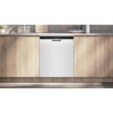 Siemens SN43HW10TE IQ300, Spülmaschine weiß/schwarz, 60 cm, Home Connect
