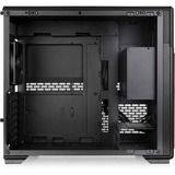 Thermaltake TR300 WS Black, Tower-Gehäuse schwarz/holz, Tempered Glass