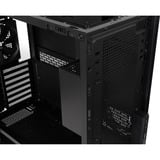 Thermaltake TR300 WS, Tower-Gehäuse schwarz/holz, Tempered Glass