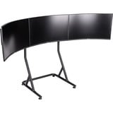 Thermaltake Triple Monitor Stand Black, für Racing Simulator Cockpit GR500, Monitorhalterung schwarz, für Monitore 32" - 55"