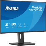 iiyama ProLite XB2797HSU-B1, LED-Monitor 68.6 cm (27 Zoll), schwarz (matt), FullHD, IPS, HDMI, DP, USB-Hub, erg. Standfuß, 120Hz Panel