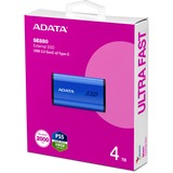 ADATA External SE880 4 TB, Externe SSD blau, USB-C 3.2 Gen 2x2 (20 Gbit/s)