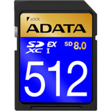 ADATA Premier Extreme SDXC SD8.0 512 GB, Speicherkarte schwarz, SD Express, UHS-I U3, Class 10, V30