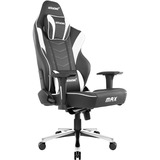 AKRacing Master Max, Gaming-Stuhl schwarz/weiß