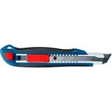 Bosch Professional Cuttermesser-Set Professional, 2-teilig, Teppichmesser blau, für Abbrechklingen und Trapezklingen