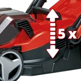 EINHELL Akku-Rasenmäher GE-CM 36/34-1 Li-Solo, 36Volt (2x18V) rot/schwarz, ohne Akku und Ladegerät