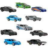 Hot Wheels Fast & Furious Themed 10-Pack, Spielfahrzeug 10er-Pack